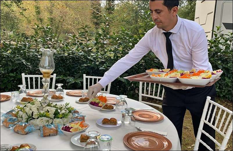 Catering organizasyonu toplu yemek servisi